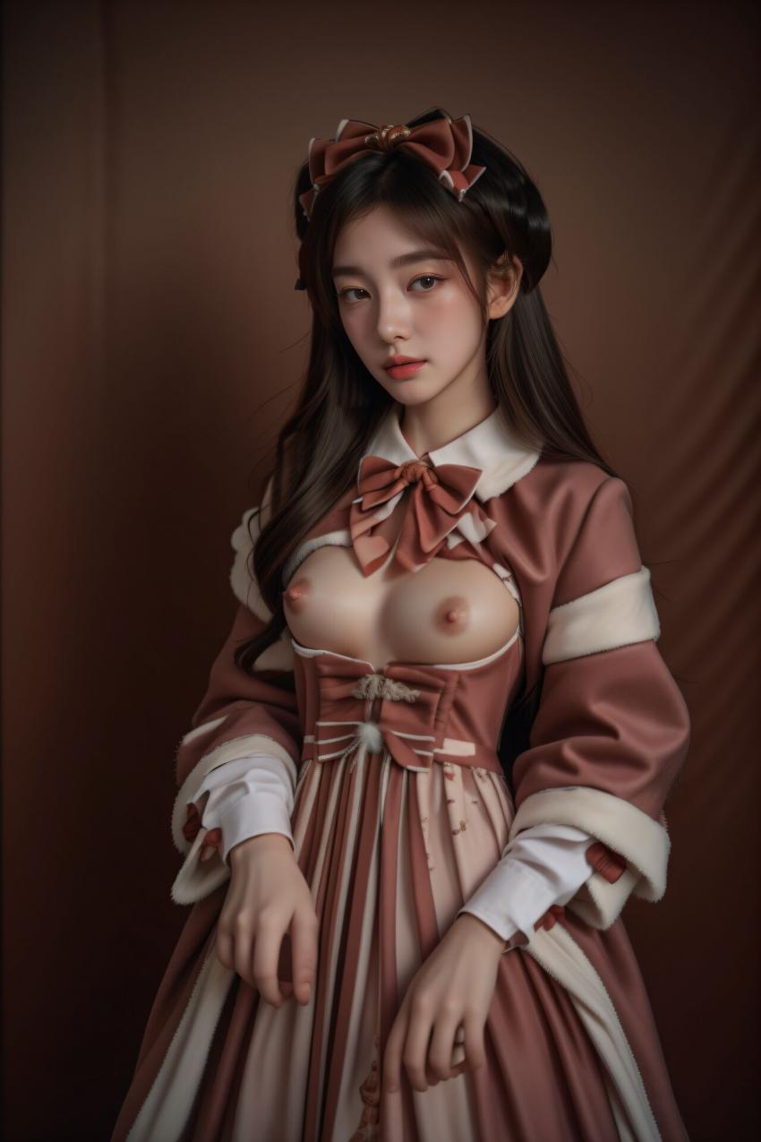 服装裙式小众女神