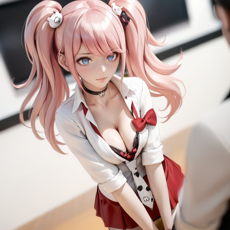 AI -Junko Enoshima (江ノ岛 盾子) – Danganronpa (ダンガンロンパ)  (1)