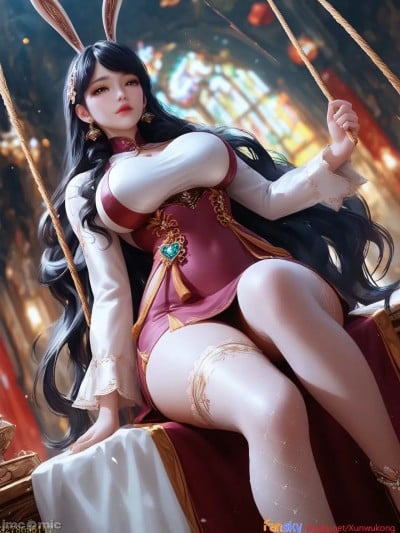 [AI Generated]江楠楠 透明