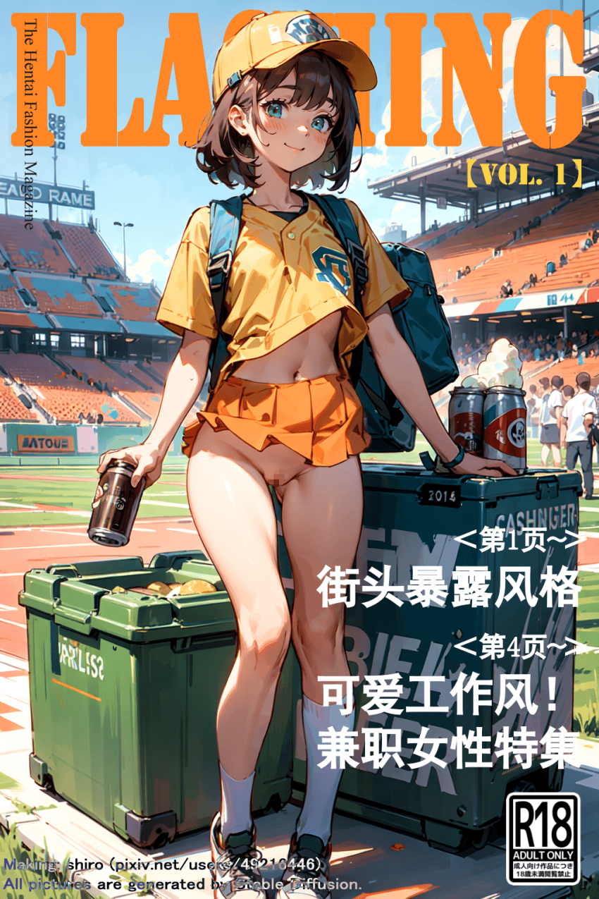 【AI绘画】街头暴露风格