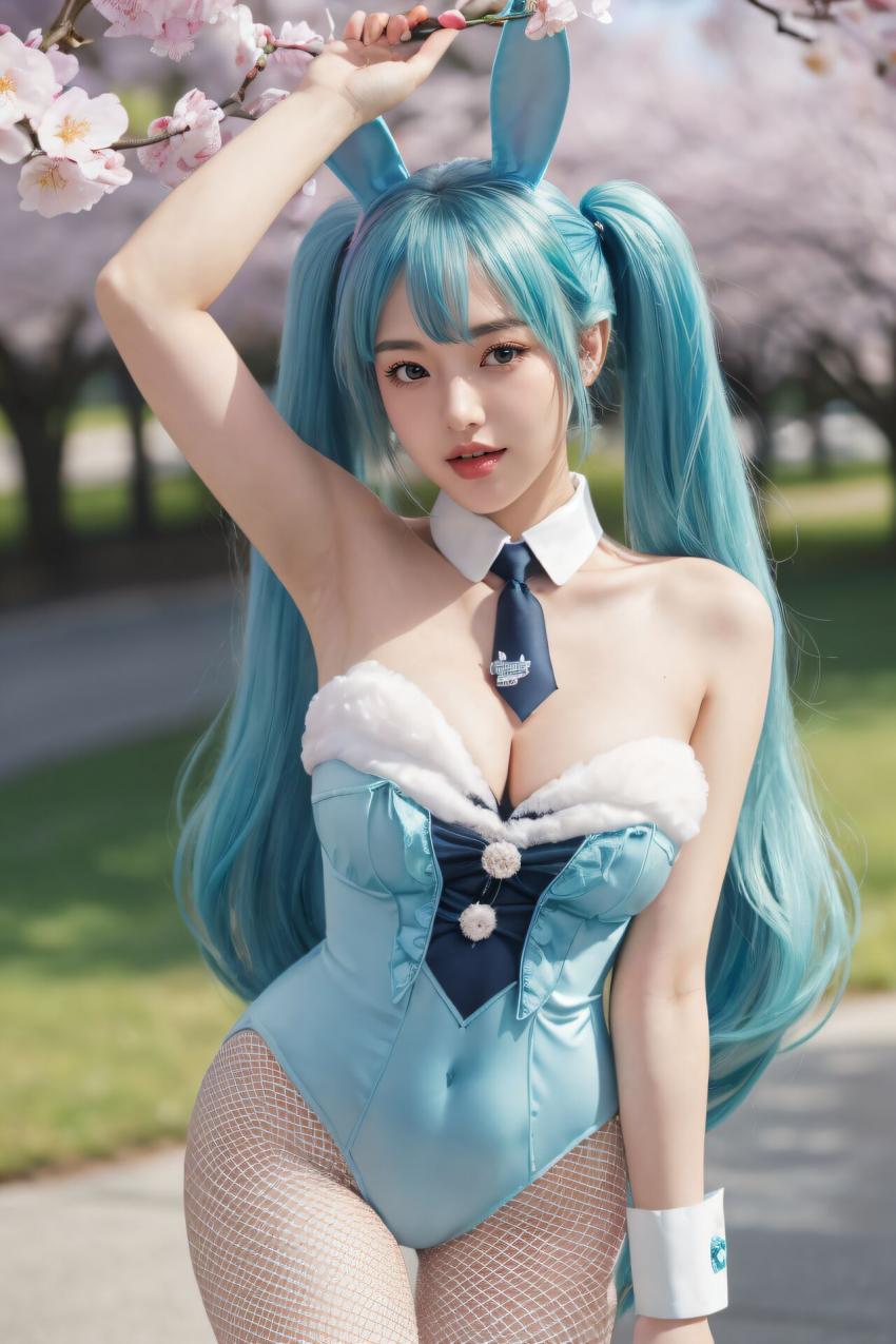 兔女郎唯美清纯的小姐姐