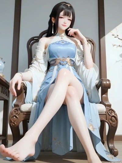 [AI Generated] 国漫–殷紫萍 永劫无间