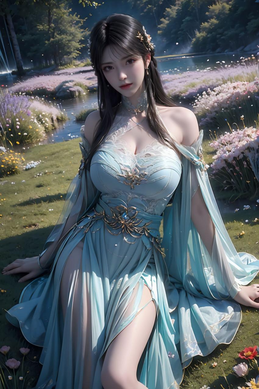 【AI绘画】斗破苍穹 萧薰儿大奶