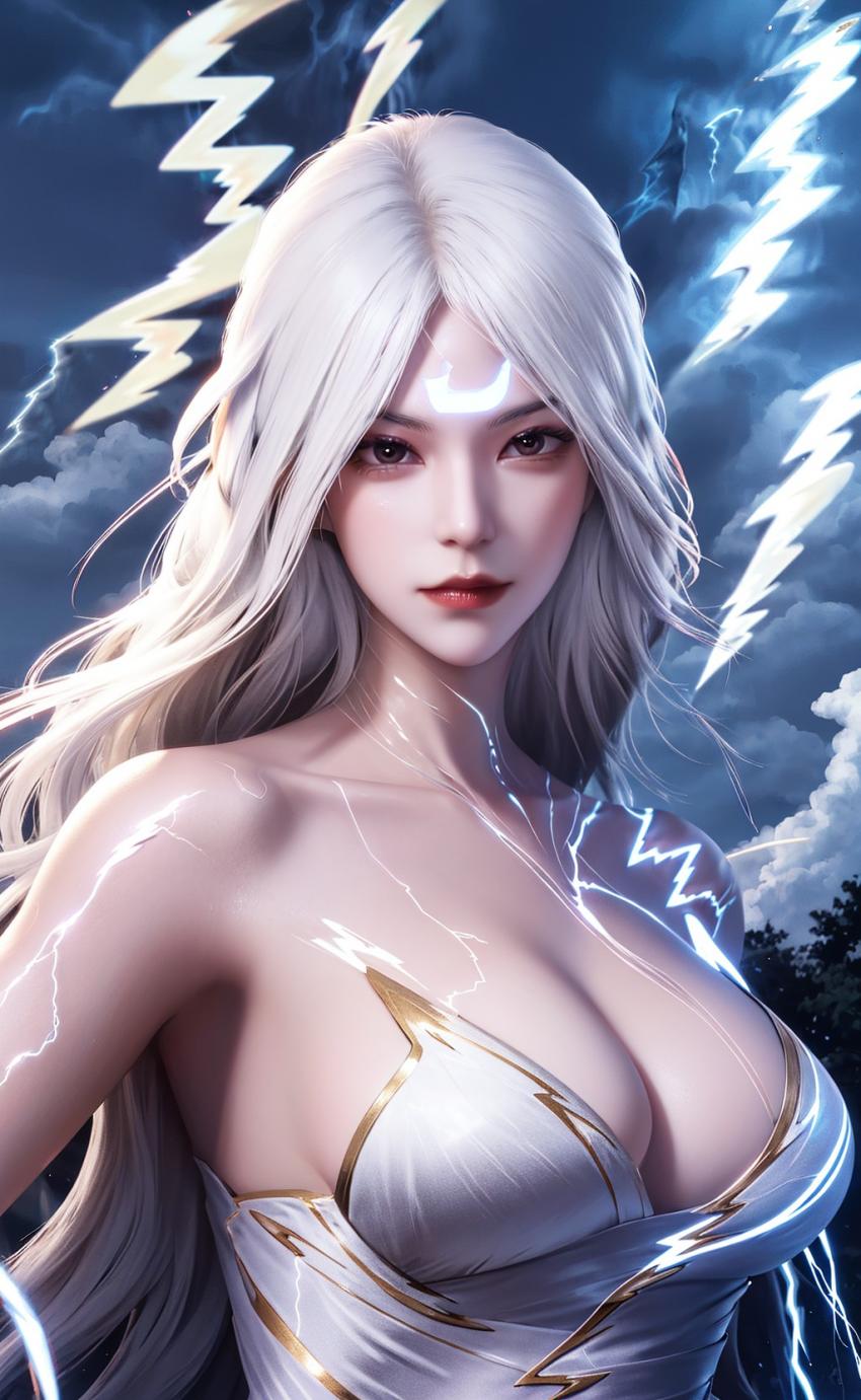 【AI绘画】沧元图 白念云