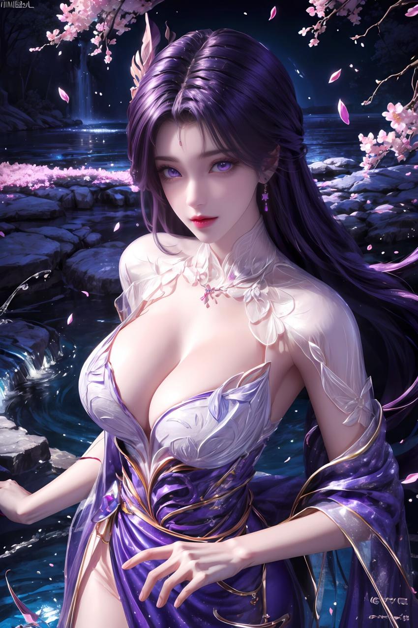 【AI绘画】完美世界 云曦荤素