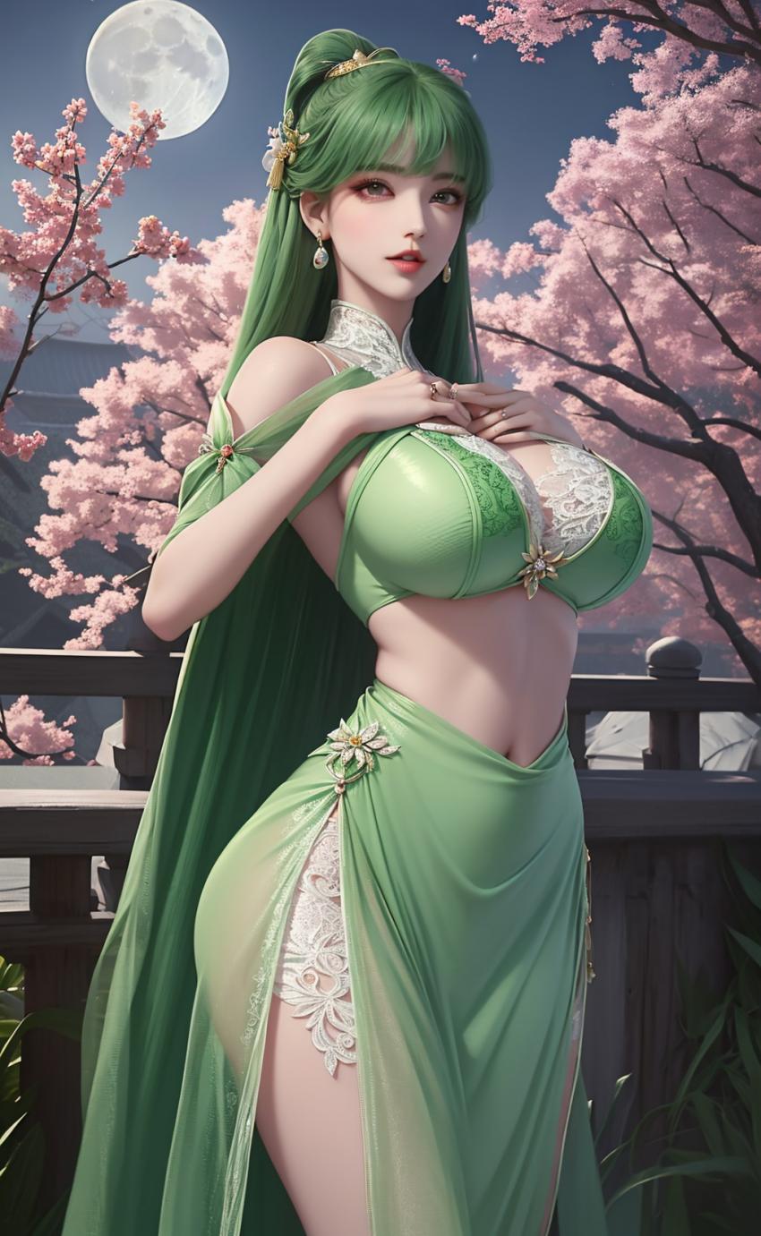 【AI绘画】完美世界 芙蕖