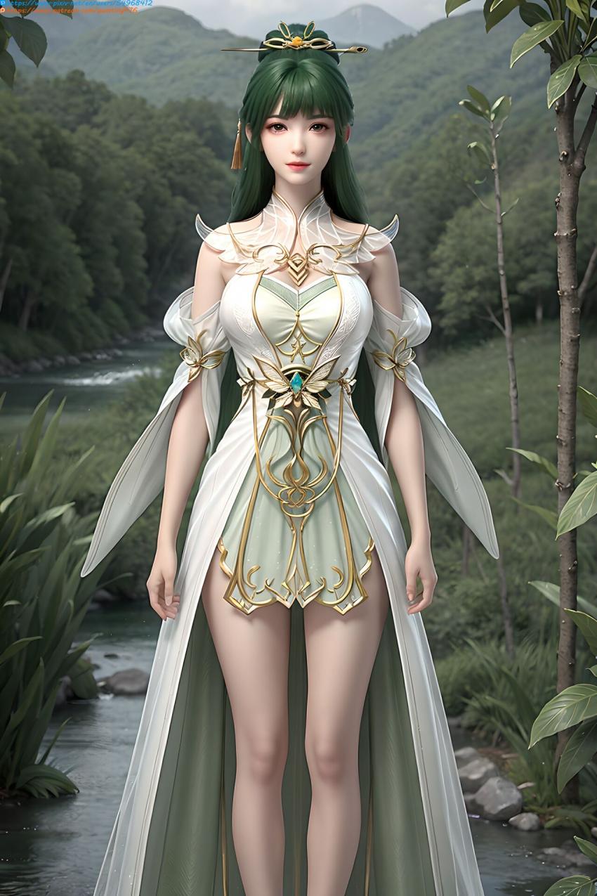 【AI绘画】完美世界芙蕖